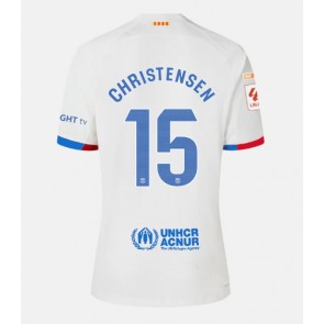 Maillot de foot Barcelona Andreas Christensen #15 Extérieur 2023-24 Manches Courte